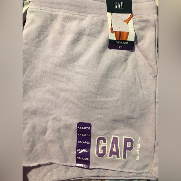 GAP Ladies Logo Shorts - Lilac - Size XXL - NWT - Picture 7 of 7